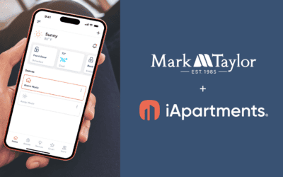 Mark-Taylor Residential Partners with iApartments to Centralize Leasing and Maintenance Services