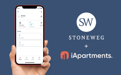 iApartments and Stoneweg Partnering on Smart Apartment Solutions to Optimize Efficiencies  For its A, B, and C Class Assets Portfolio-wide